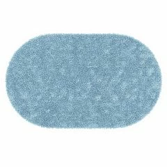 Коврик для ванной WasserKRAFT Dill BM-3946 Crystal Blue 100*60