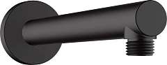 Душевой кронштейн Hansgrohe Vernis Blend 27809670 24см черный матовый Душевой кронштейн Hansgrohe Vernis Blend 27809670 24см черный матовый