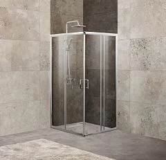 Душевой уголок BelBagno UNIQUE-A-2-85/100-C-Cr 85-100*85-100*190 без поддона