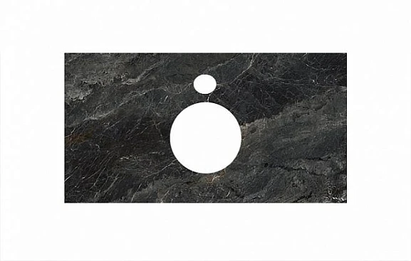 Столешница Kerama Marazzi Plaza PL1 100*48 Риальто для накладных раковин