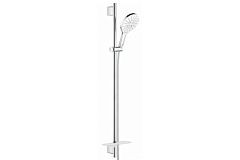 Душевая стойка Grohe Rainshower Smartactive 26594LS0 90см лейка 15см 3 режима хром/белый