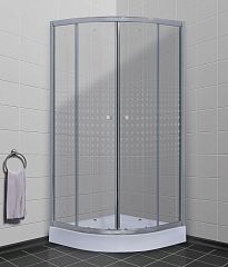 Душевой уголок Timo TL-8001 Romb Glass 80*80*200 с поддоном