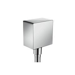 Шланговое подключение Hansgrohe Fixfit Square 26455000 хром