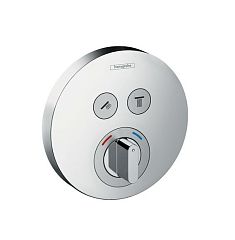 Внешняя часть для смесителя Hansgrohe Shower Select S 15748000 на 2 выхода