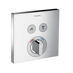 Внешняя часть для смесителя Hansgrohe Shower Select 15768000 на 2 выхода Внешняя часть для смесителя Hansgrohe Shower Select 15768000 на 2 выхода
