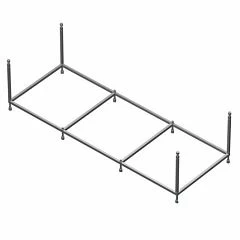 Монтажный комплект для ванны Roca Easy 170*75 (каркас, слив-перелив, крепления) (приобретается в комплекте с ванной)