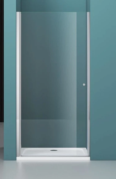 Душевая дверь в нишу BelBagno ETNA-B-1 100*198,5 L/R (магниты 90°, дверь открывается внутрь и наружу) с поддоном 100*90*3,5