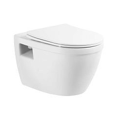 Подвесной унитаз BelBagno Loto BB070CHR/SC 36,6*52,4 безободковый с крышкой-сиденьем микролифт