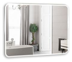 Зеркало Silver Mirrors Стив Voice 100*80 с Led-подсветкой сенсорный выключатель