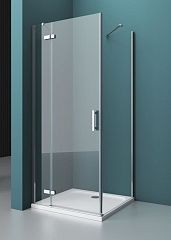 Душевой уголок BelBagno KRAFT-AH-12-120/90-C-Cr-L 120*90*198 (с поддоном TRAY-AS-AH-120/90-30-W)