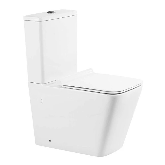 Унитаз-компакт BelBagno Ardente-R BB02093CPR 36,5*67,5 безободковый