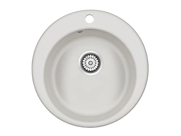 Кухонная мойка Paulmark Gelegen PM404800-WH 48*48 белая