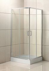 Душевой уголок BelBagno UNO-195-A-2-80-C-Cr 80*80*210 (с поддоном TRAY-BB-A 80*80*15)