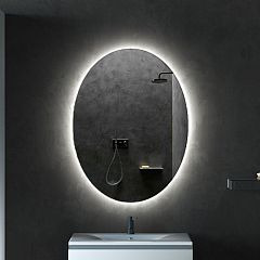 Зеркало SanVit Оникс 60*80 инфракрасный выключатель, LED подсветка зеркала по кругу