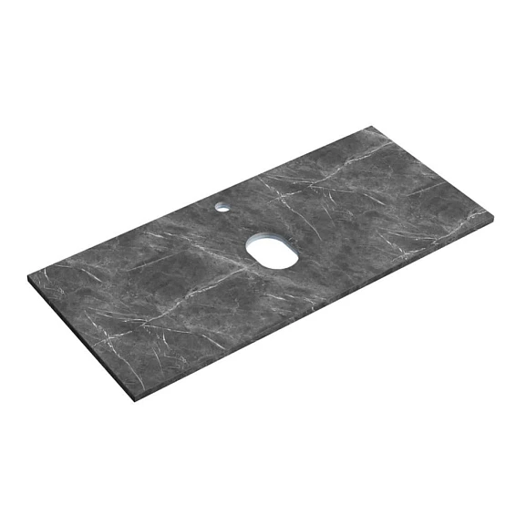 Столешница Sancos TT100A1X 100*46 Black sky с отверстием под смеситель