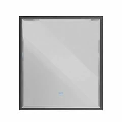 Зеркало Cezares Interni CZR-SPC-INT-800-900-LED-TCH-WARM-TIT 80*90 с контурной подсветкой, сенсорным выключателем и подогревом титан