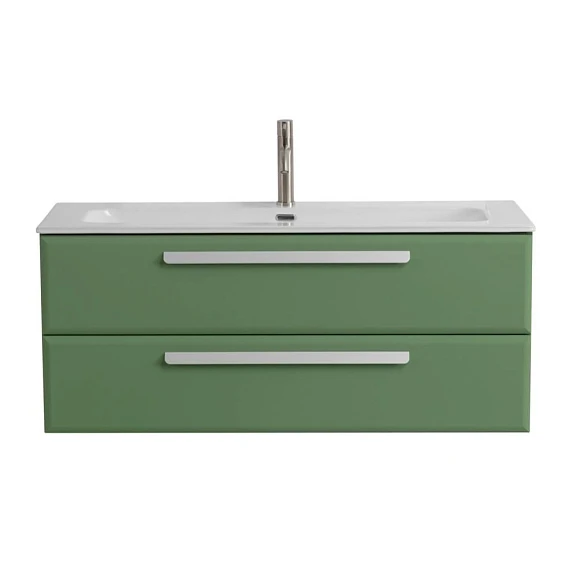 Тумба с раковиной Cezares Eco-Cer 120 Фисташковый Софт (раковина CZR-8073-120)