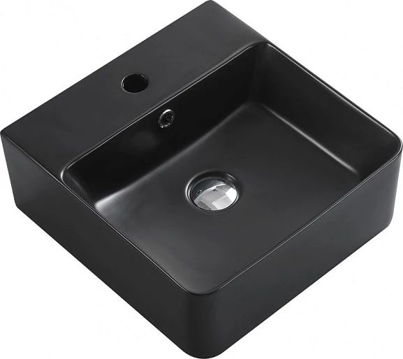 Накладная раковина Esbano Circon 40*42*15,5 черная матовая