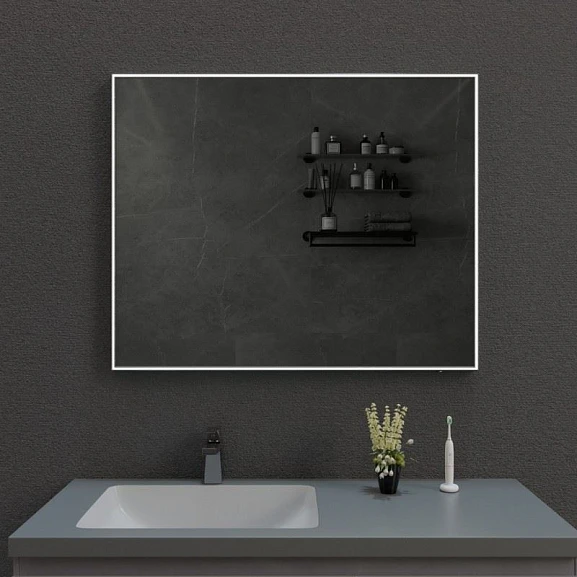 Зеркало Esbano ES-3803 RD 80*60 с подсветкой и подогревом