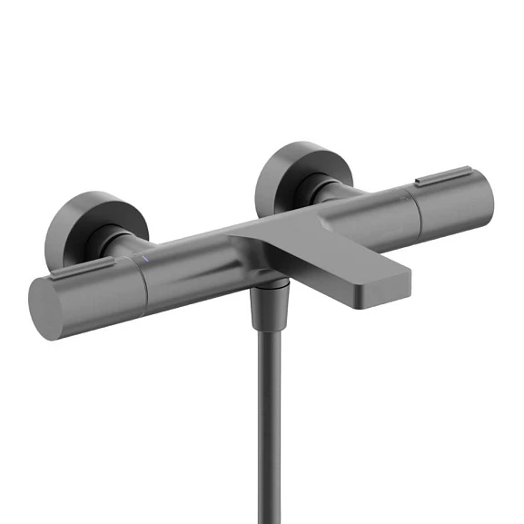 Термостат Sancos Etna SC9006GG для ванны и душа вороненая сталь