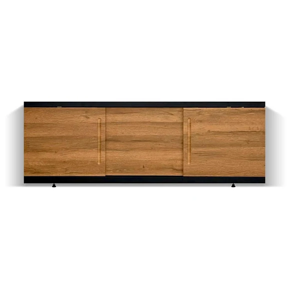 Фронтальная панель Alavann Alt Black 160 раздвижная (купе) дуб