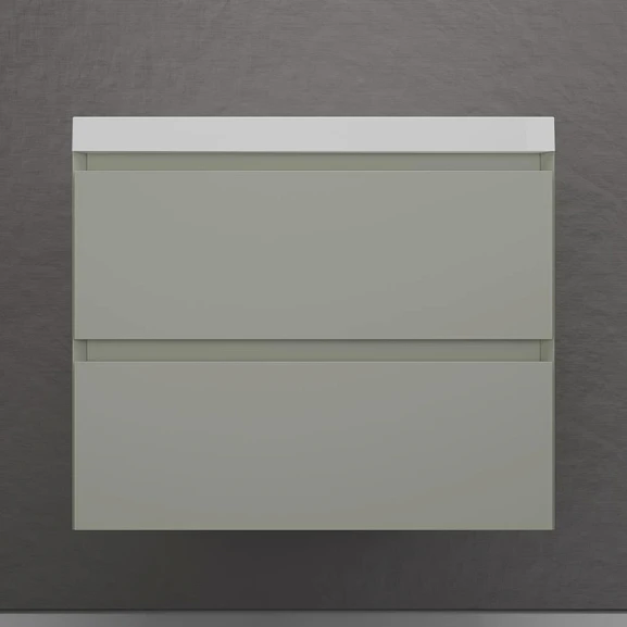 Тумба под раковину Style Line Манхэттен 70 подвесная олива