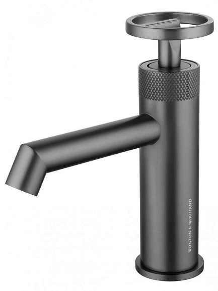 Смеситель для раковины WONZON & WOGHAND, Темный графит (WW-H1065-BGG)