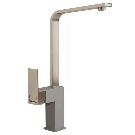 Смеситель Uperwood UPD-002-03 для кухни серый/хром