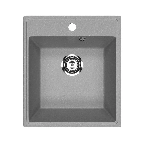 Кухонная мойка Uperwood ECON UPD-404 43х48 серая матовая