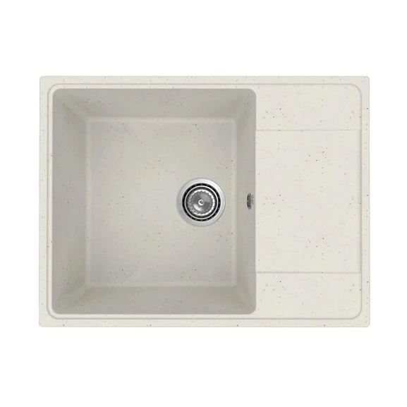 Кухонная мойка Uperwood ECON UPD-202 65х49,5 белая матовая