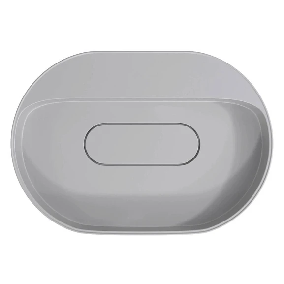 Накладная раковина Uperwood Tanos Quartz 55*40 без отверстия жасмин