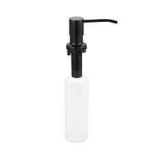 Дозатор Splenka S710.01.06 встраиваемый для кухонной мойки 350 ml черный матовый Дозатор Splenka S710.01.06 встраиваемый для кухонной мойки 350 ml черный матовый