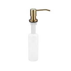 Дозатор Splenka S710.01.03 встраиваемый для кухонной мойки 350 ml золотой сатин