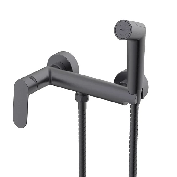 Гигиенический душ со смесителем Splenka S41.51.09 графит