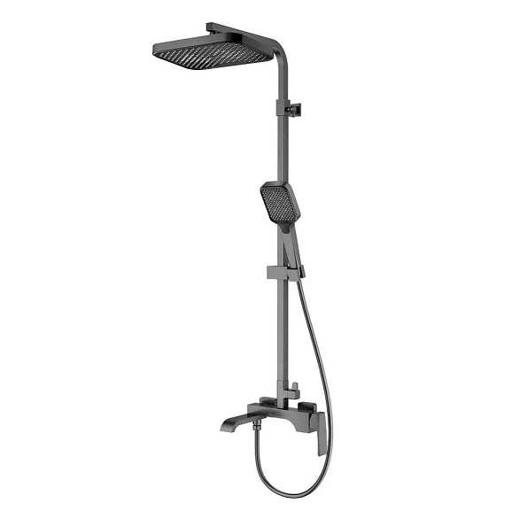 Душевая стойка Raglo R02.24.09 с изливом графит
