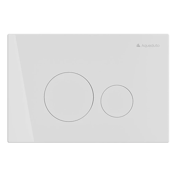Клавиша смыва Aqueduto Circulo Novo CIR0210 белый глянец