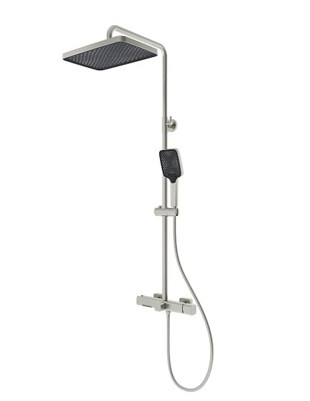 Душевая стойка Vincea Core VSFS-4CO1BN с изливом брашированный никель