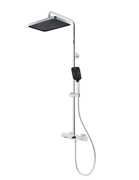 Душевая стойка Vincea Core VSFS-4CO1CH с изливом хром