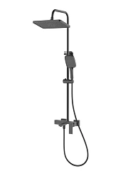 Душевая стойка Rush Thira TR3635-50Grey с изливом графит Душевая стойка Rush Thira TR3635-50Grey с изливом графит