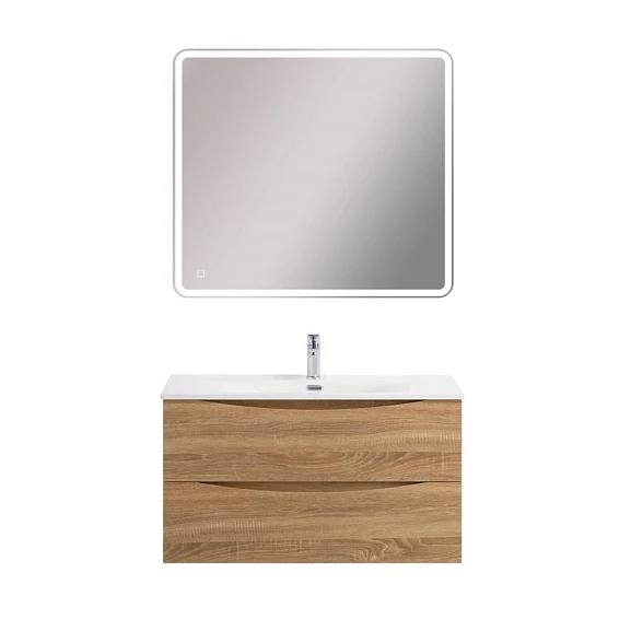 Комплект мебели BelBagno Marino-Cer-N 90 Rovere Bianco