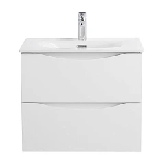 Тумба с раковиной BelBagno Marino-Cer-N 70 Bianco Opaco