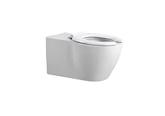 Подвесной унитаз Aquatek для людей с ограниченными возможностями AQ2212-00 69*38 смыв Tornado, безободковый, сиденье дюропласт Подвесной унитаз Aquatek для людей с ограниченными возможностями AQ2212-00 69*38 смыв Tornado, безободковый, сиденье дюропласт