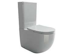 Унитаз-компакт Ceramicanova Metropol 38,5*62 безободковый с крышкой-сиденьем микролифт Slim