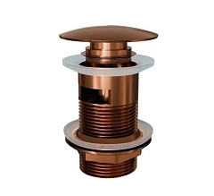 Донный клапан Knotlor BM9011RB click/clack 5/4" с переливом бронза