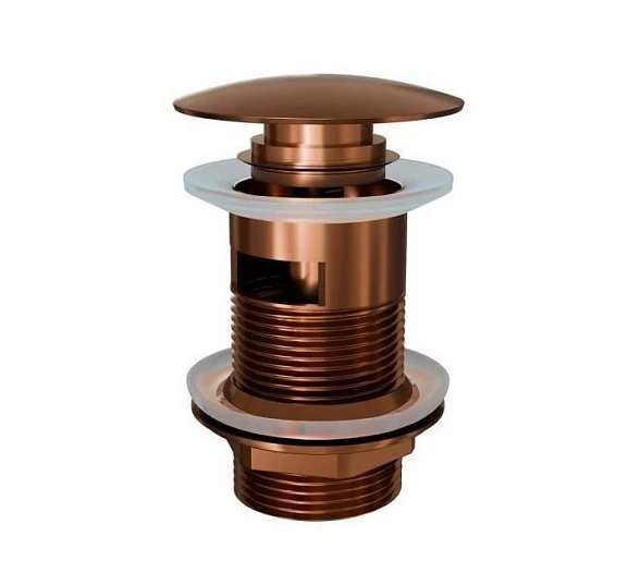 Донный клапан Knotlor BM9011RB click/clack 5/4" с переливом бронза