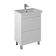 Тумба под раковину Briz Риччи 60 белый глянец