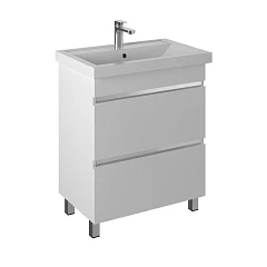 Тумба под раковину Briz Элен Классик 70 белый глянец