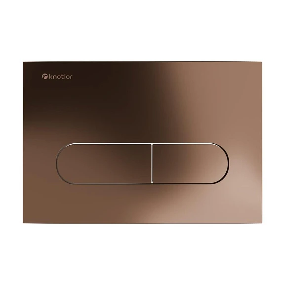 Клавиша смыва Knotlor Fusion BIS101RB бронза