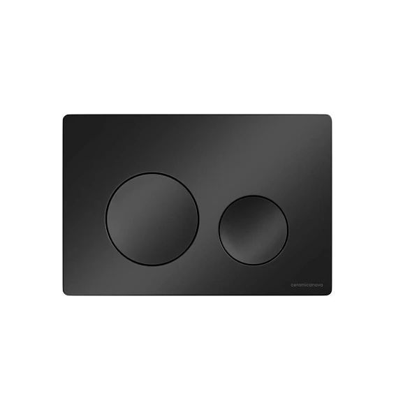 Клавиша смыва Ceramicanova Balance Circle CN12-001MB черная матовая
