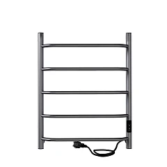 Электрический полотенцесушитель Indigo Roof Lux 50*60 L/R Graphite Metallic